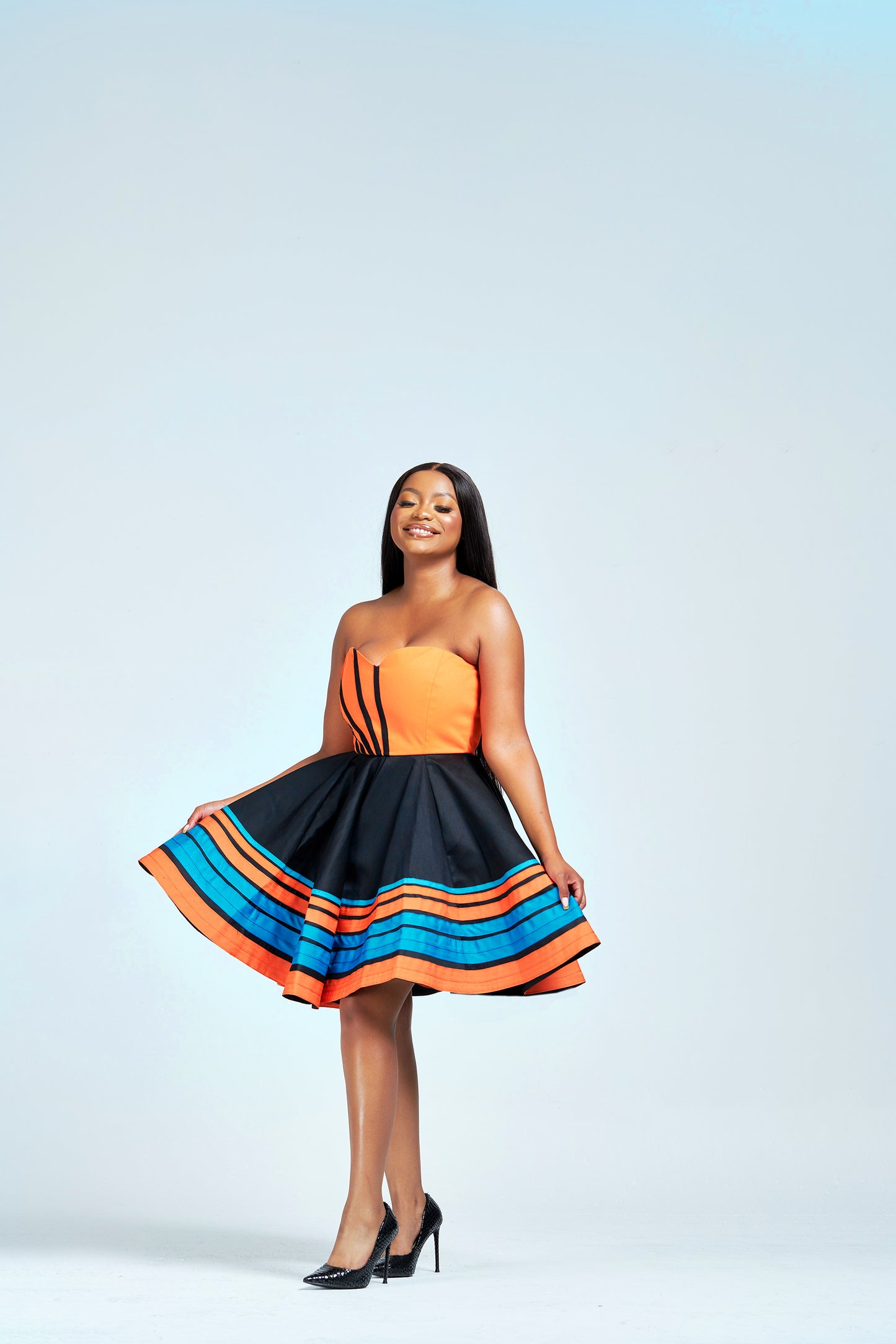 Orange Xhosa Dress