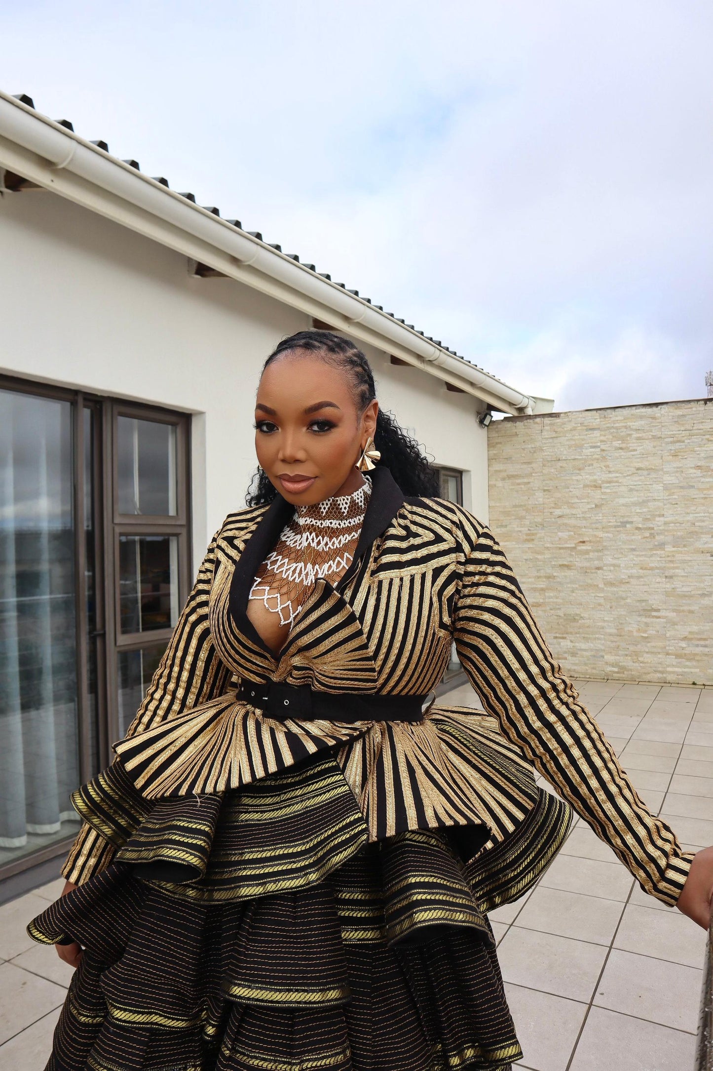 Thembisa Mbaco Jacket Dress