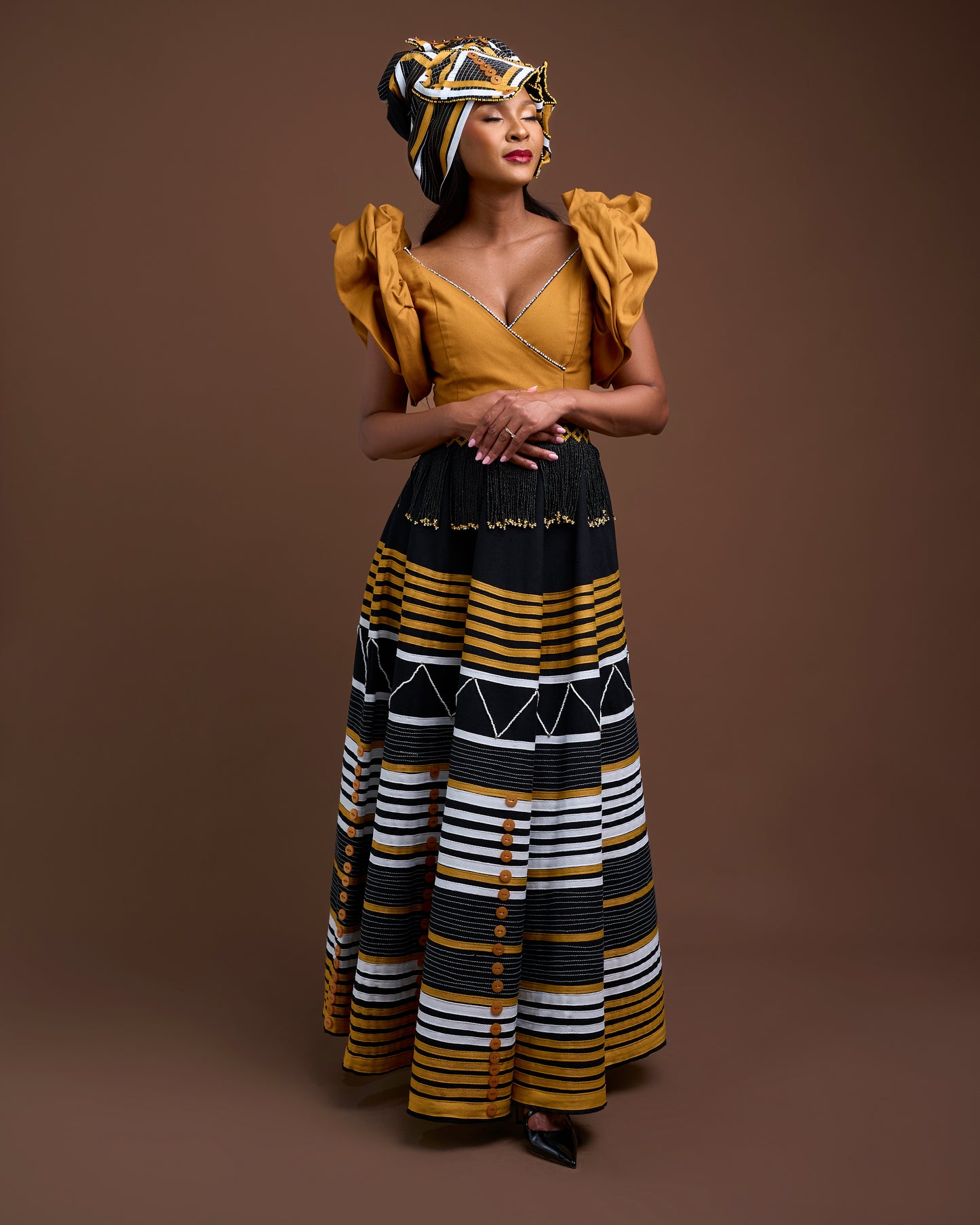 Fundiswa Mbaco Dress With Qhiya