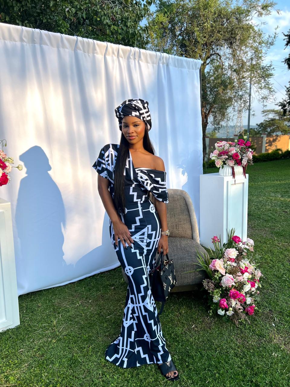 Monochrome Zuri Dress