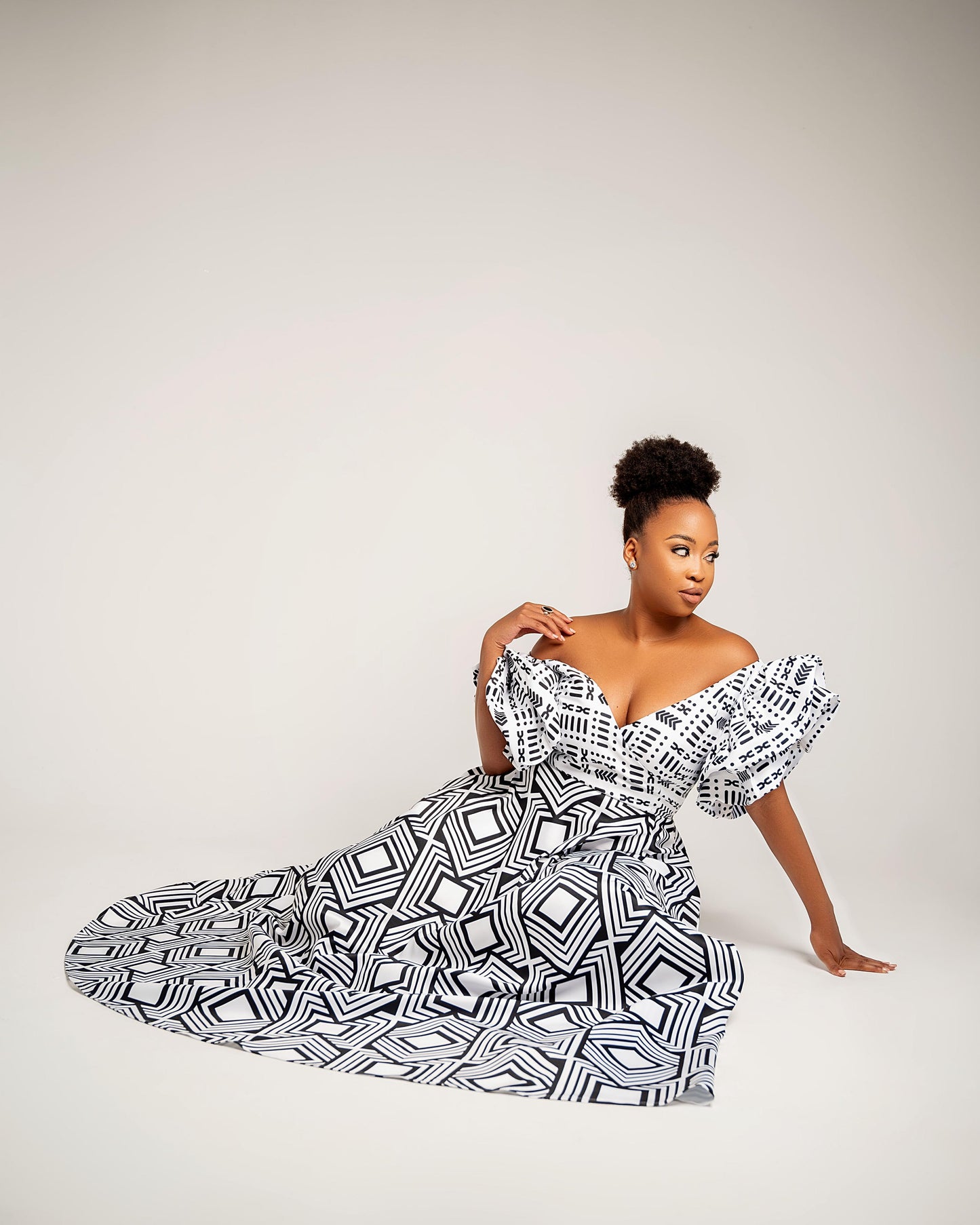 Monochrome Sehorane Dress