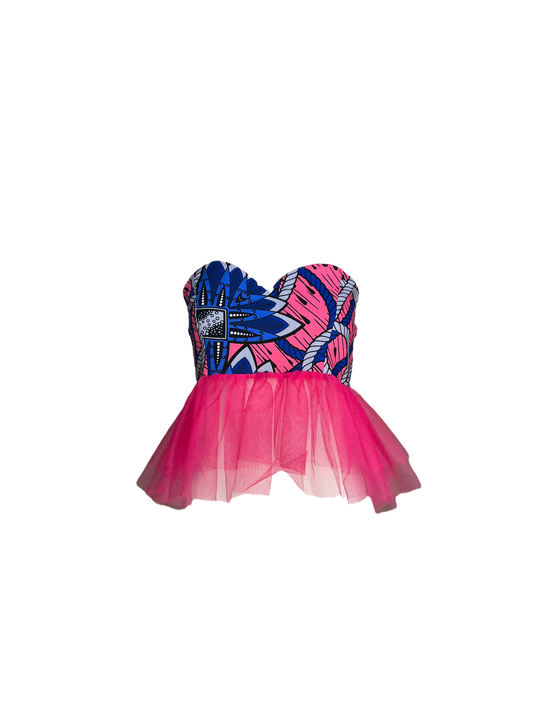 Pink Boobtube Bodice