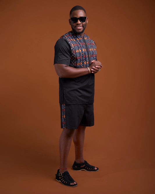 Men’s Mudcloth Insert Shorts