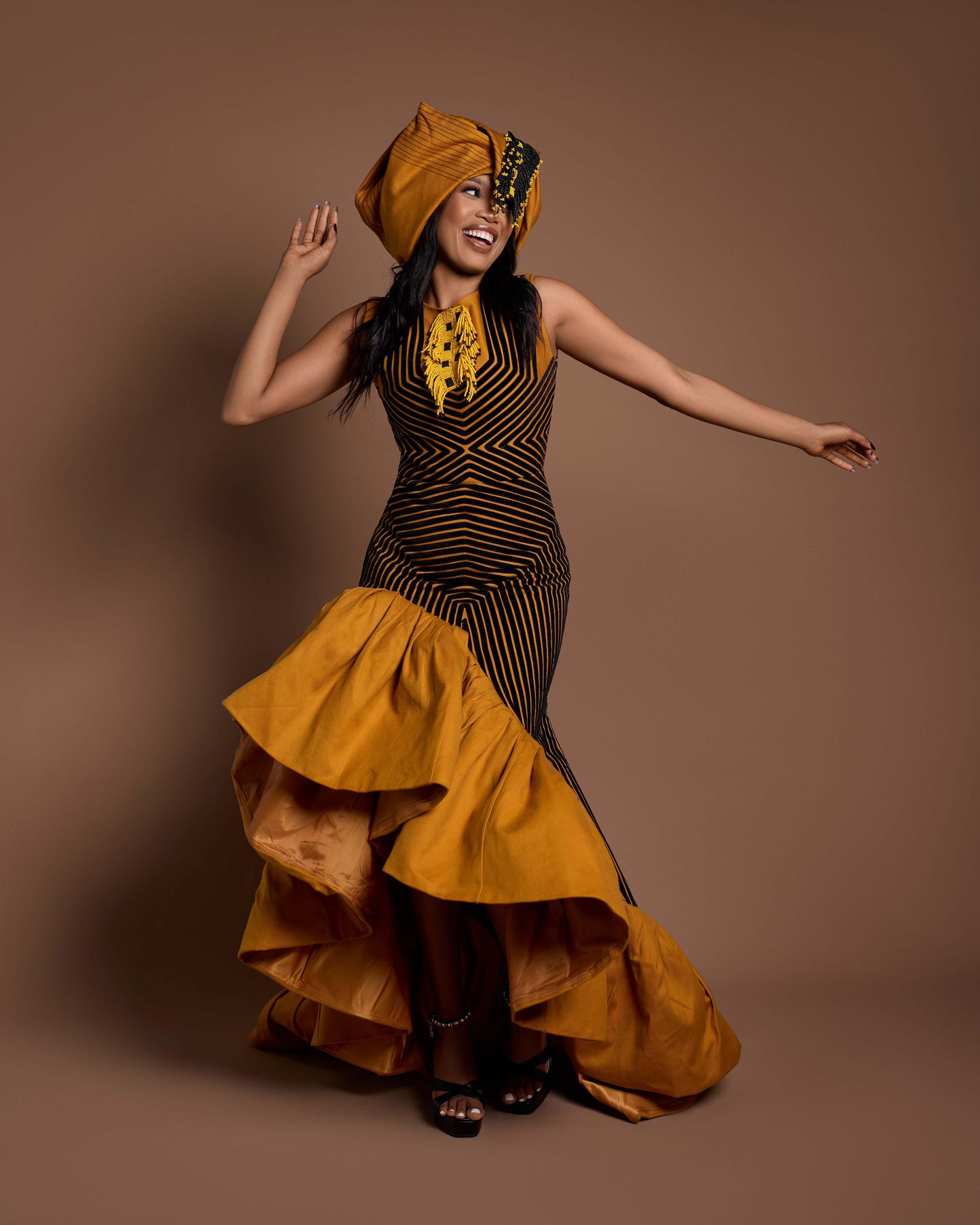 Nokhanya Mbaco Dress With Qhiya