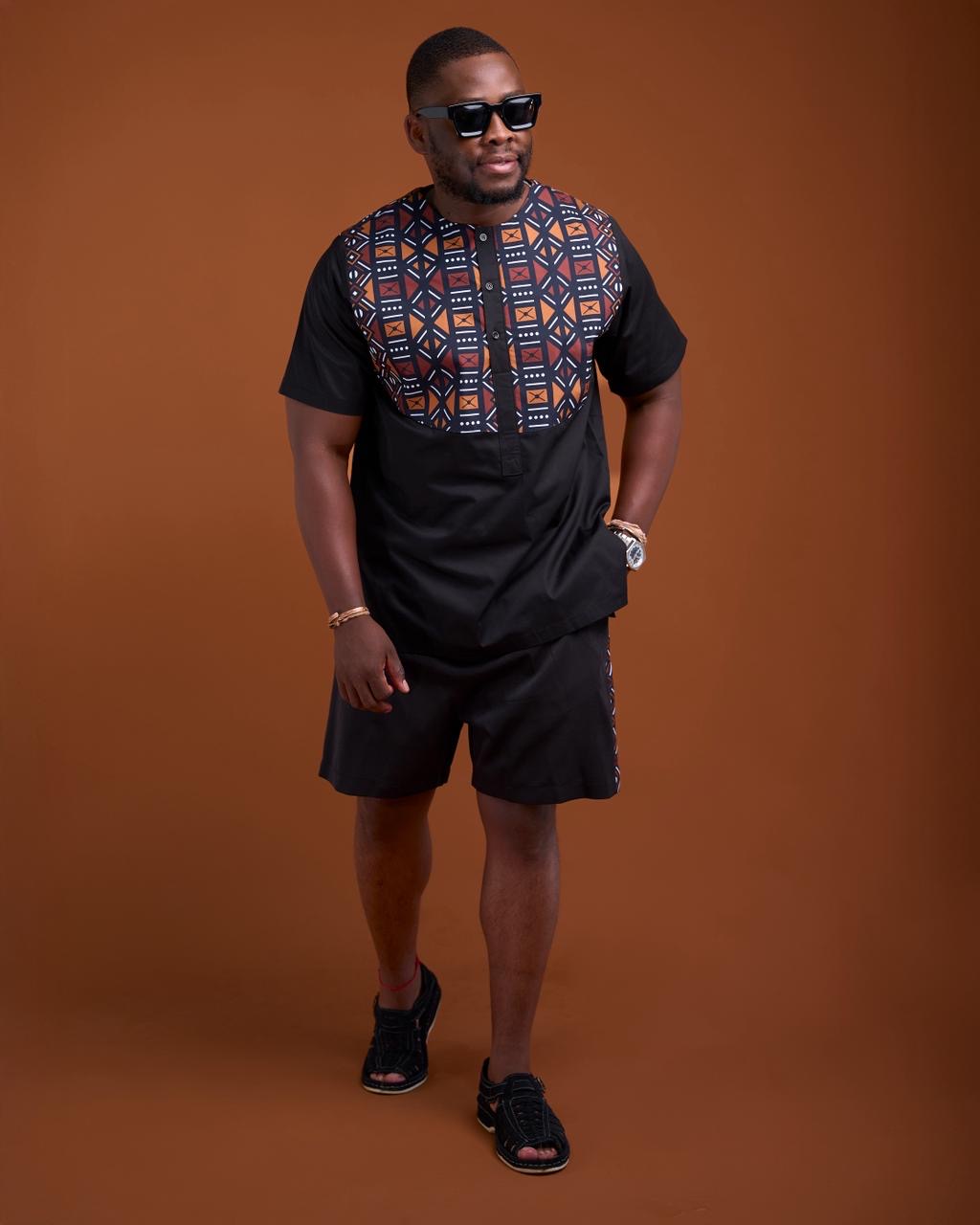 Men’s Mudcloth Insert Shorts