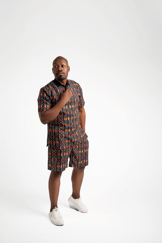 Mudcloth Two Piece