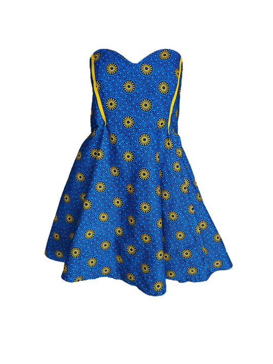 Blue Nkanyezi Dress