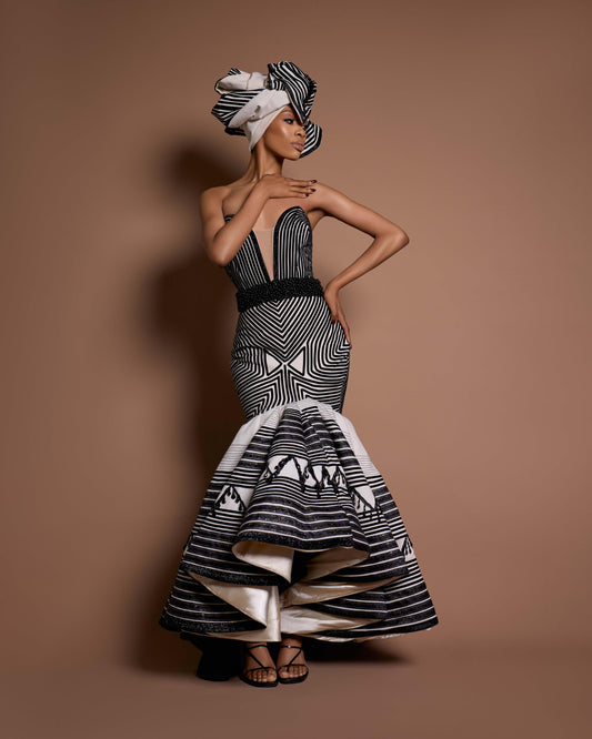 Nothando Mbaco Dress With Qhiya