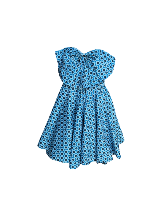 Blue Bow Dress