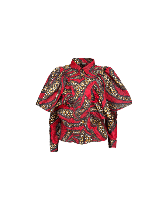 Ankara Vogue Shirt