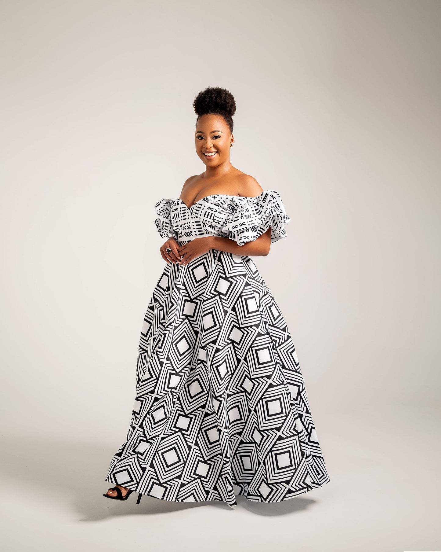 Monochrome Sehorane Dress