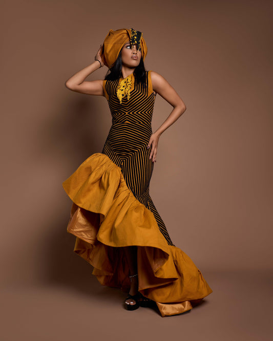 Nokhanya Mbaco Dress With Qhiya