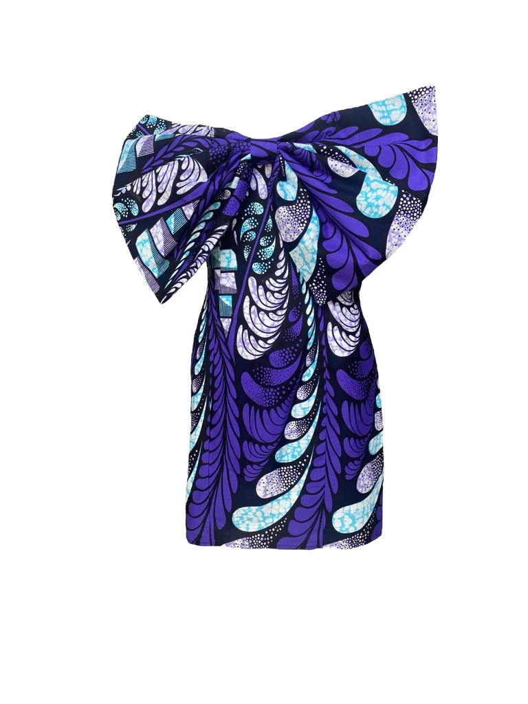 Purple Homba Dress