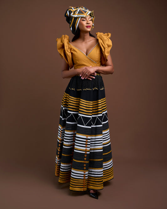 Fundiswa Mbaco Dress With Qhiya