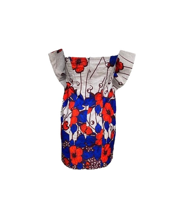 Orange Homba Dress