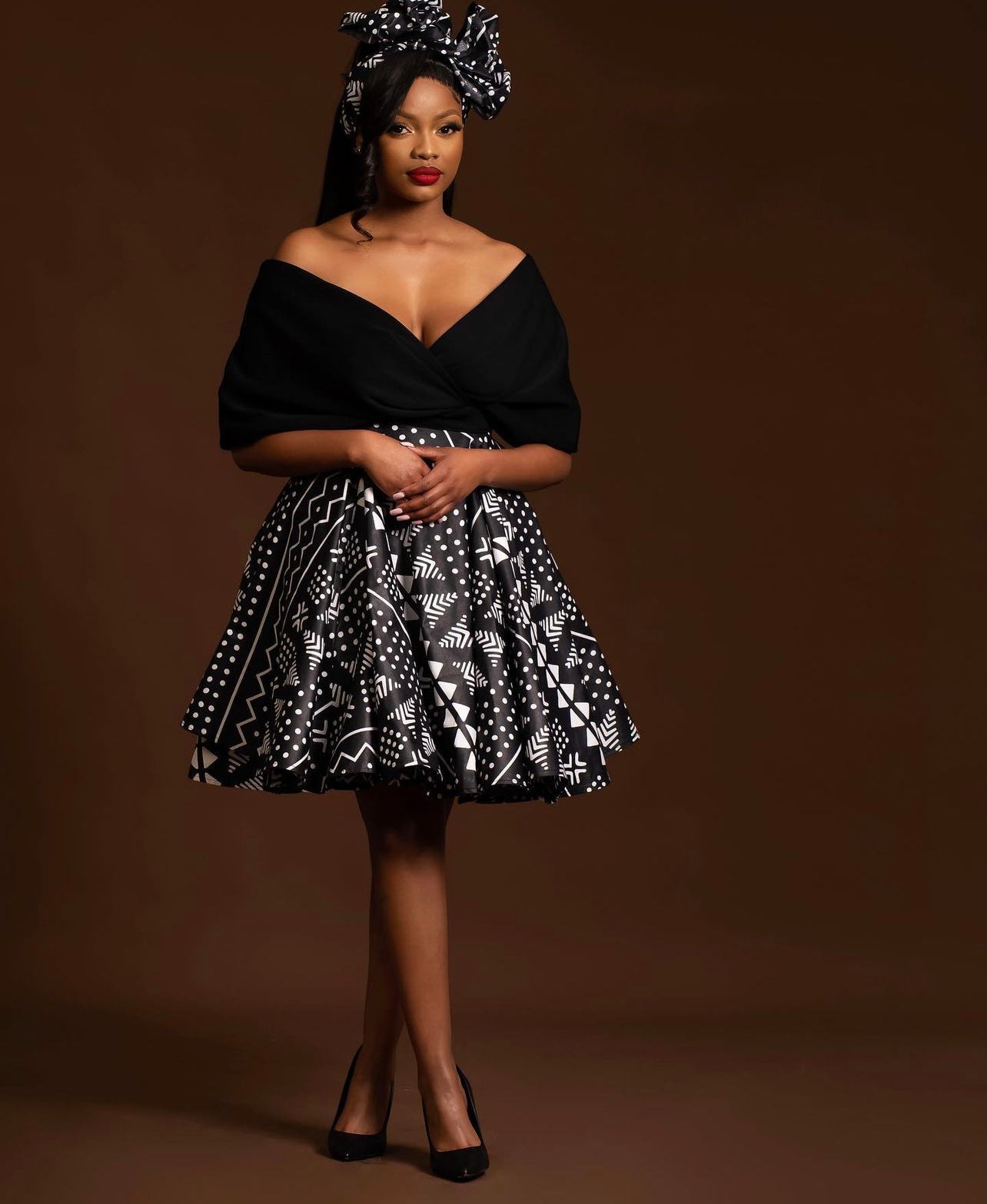 Black Natasha Dress