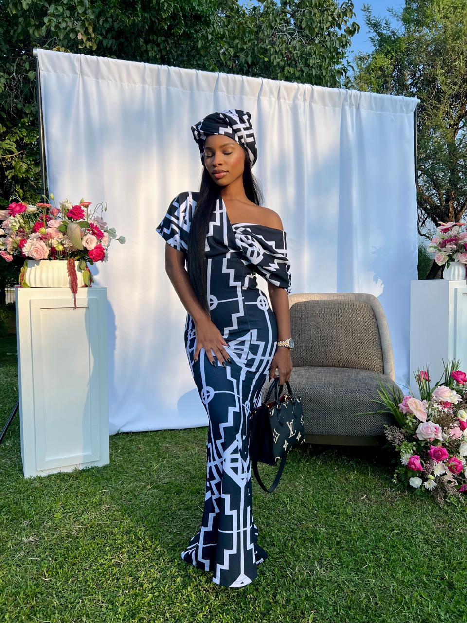 Monochrome Zuri Dress