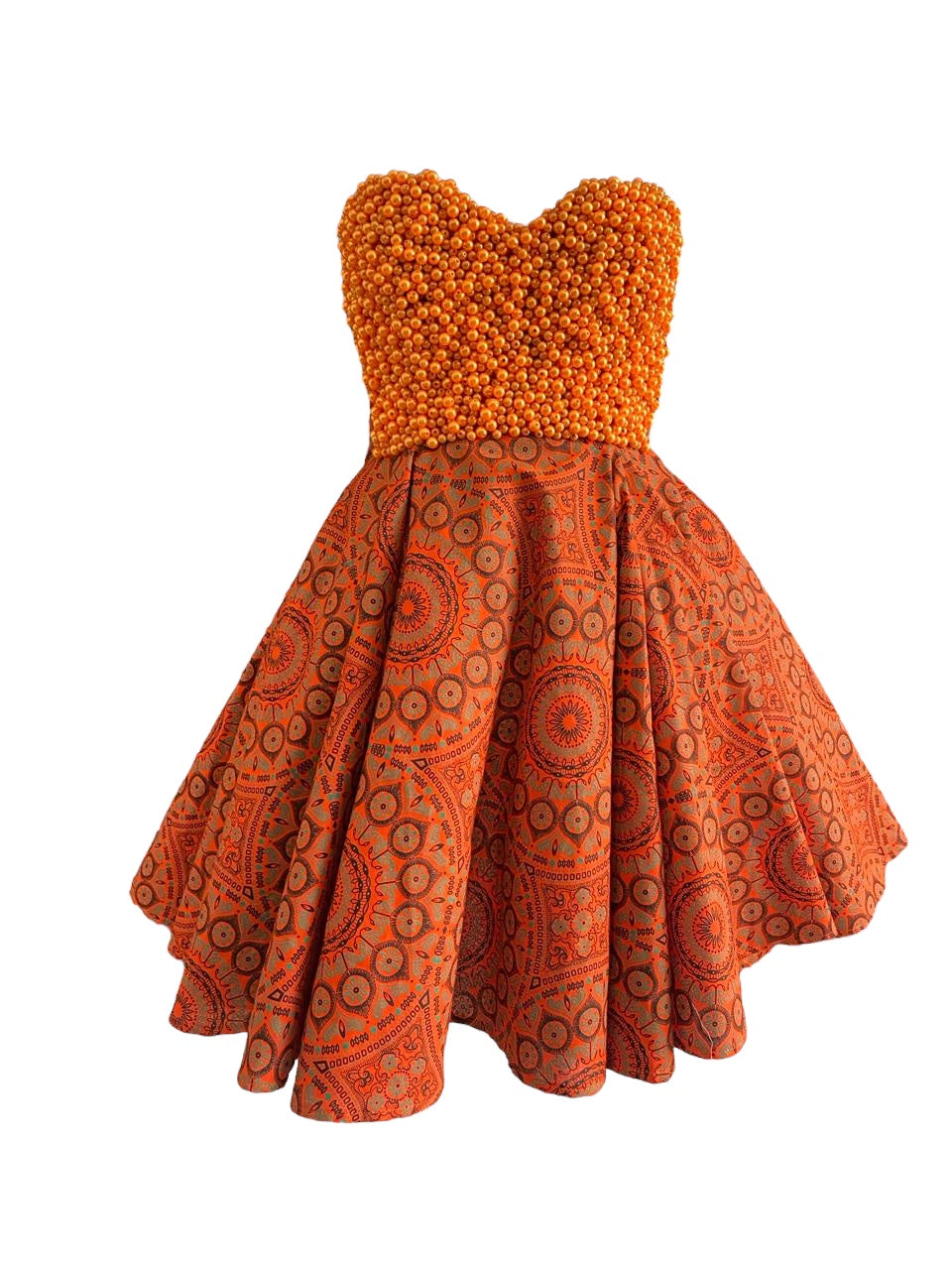orange pearl dress Orange Pearl Dress