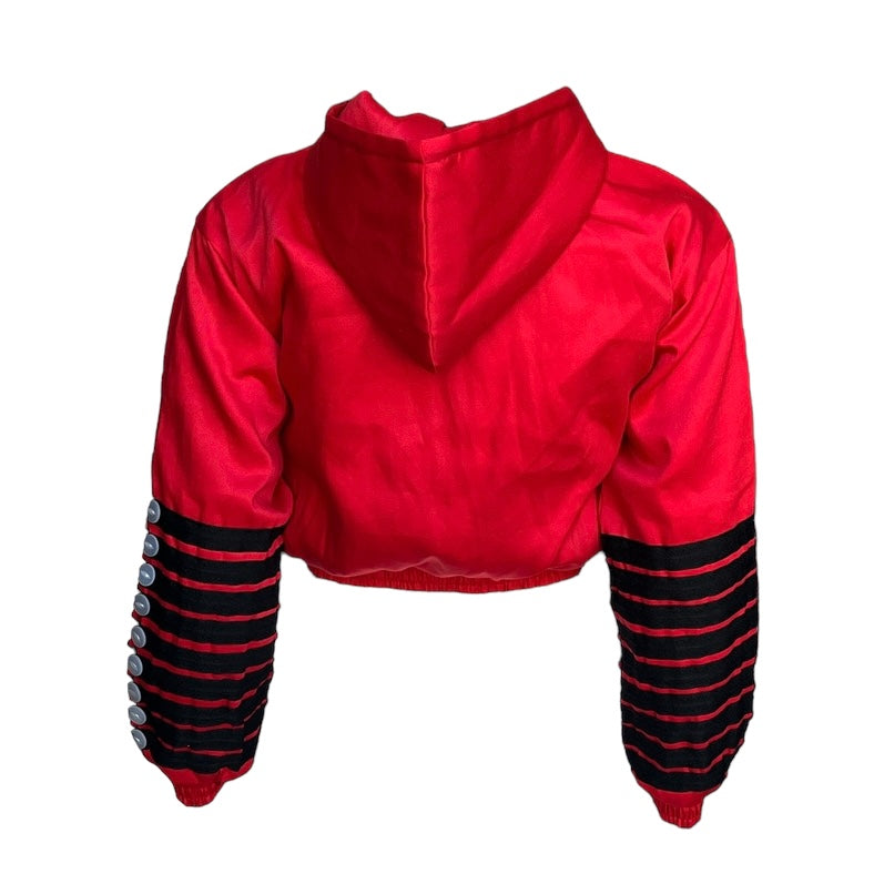 Red Xhosa Bomber Jacket