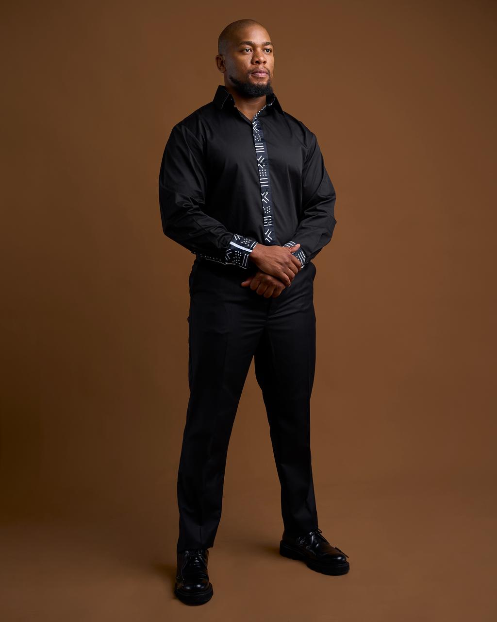 Men’s Black Shirt Long Sleeve