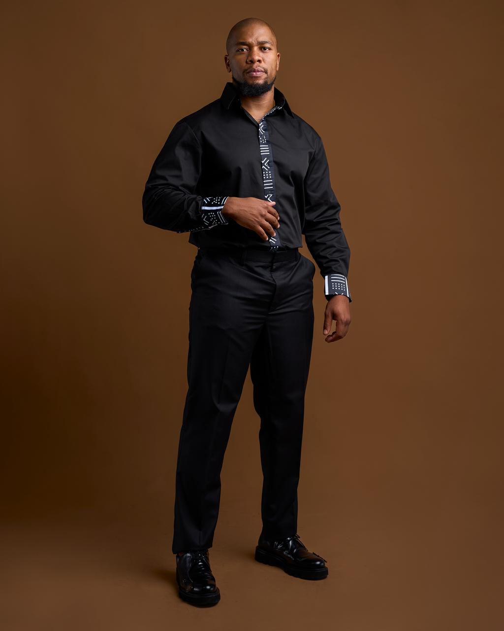 Men’s Black Shirt Long Sleeve